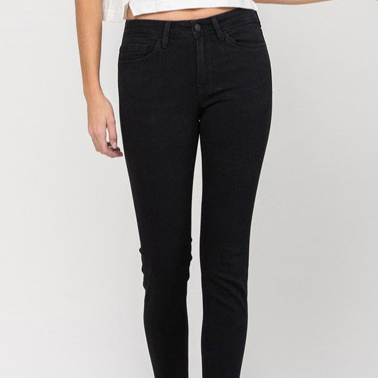 Mid Rise Ankle Skinny