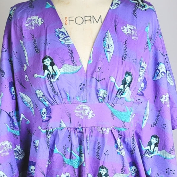 Deep Sea Caftan Creepy Tiki