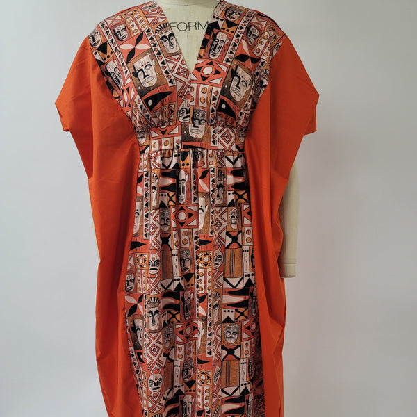 Witchdoctor Caftan Creepy Tiki