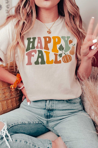 HAPPY FALL GRAPHIC TEE