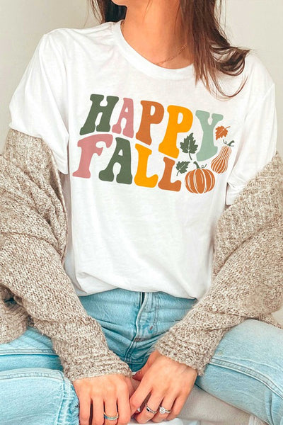 HAPPY FALL GRAPHIC TEE