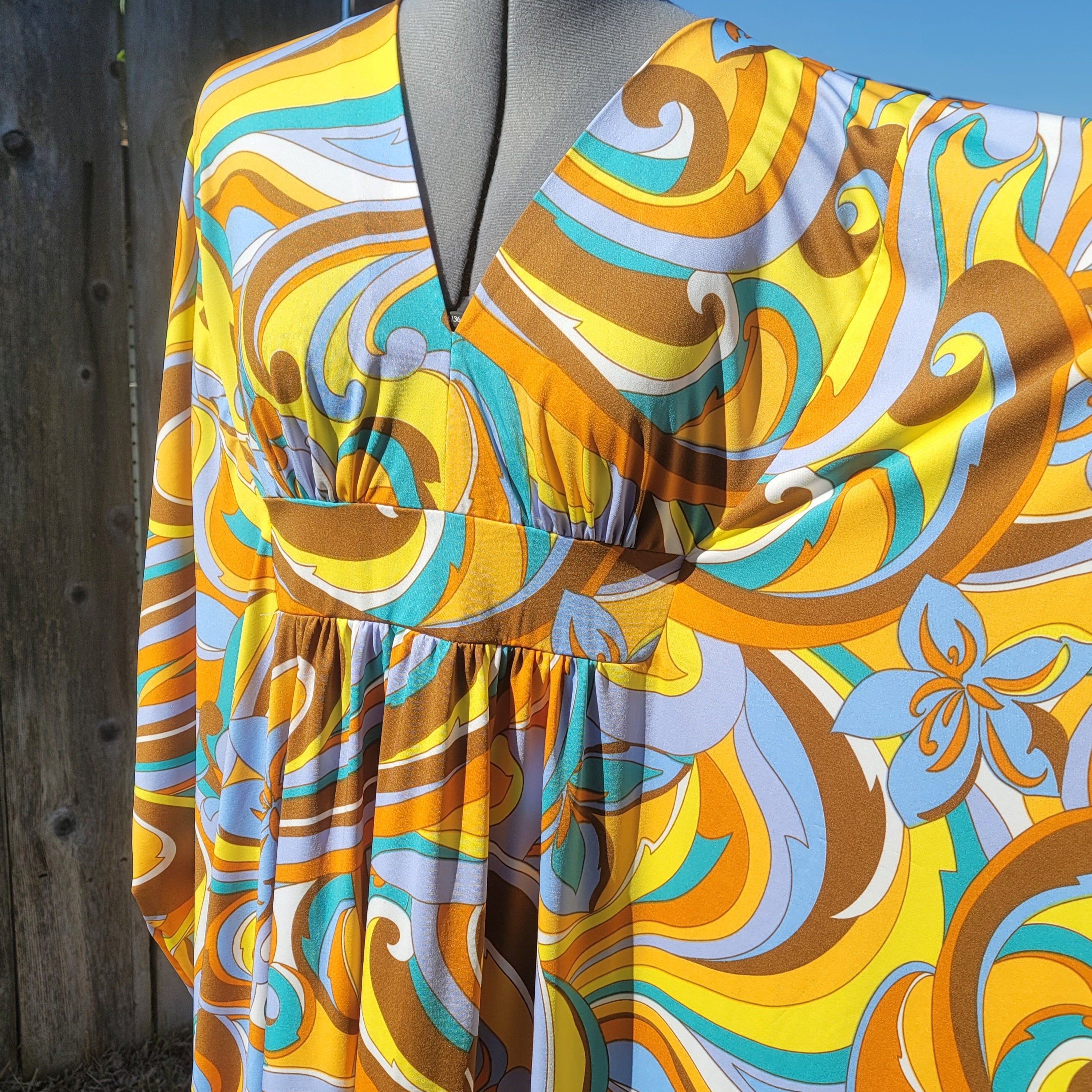 Autumn Swirl Caftan