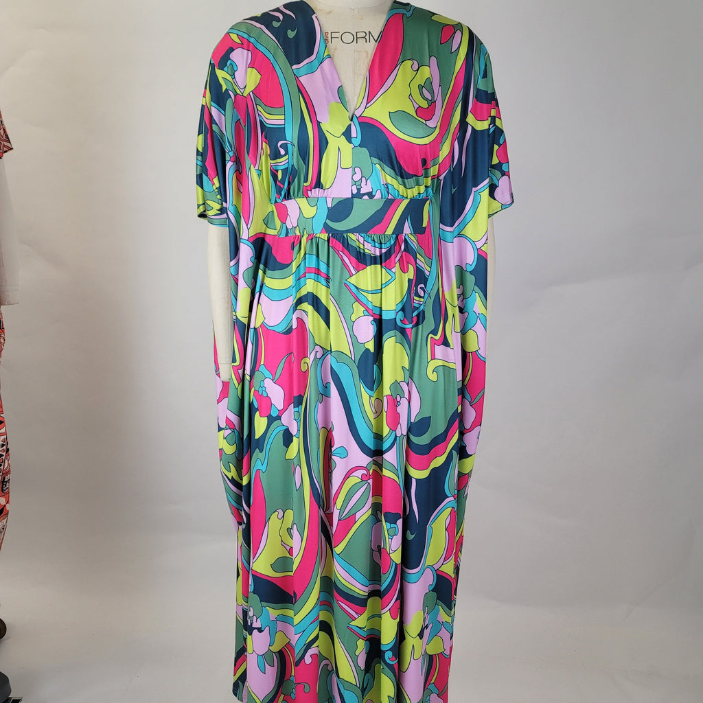 Palm Springs Caftan in Luxe Jersey