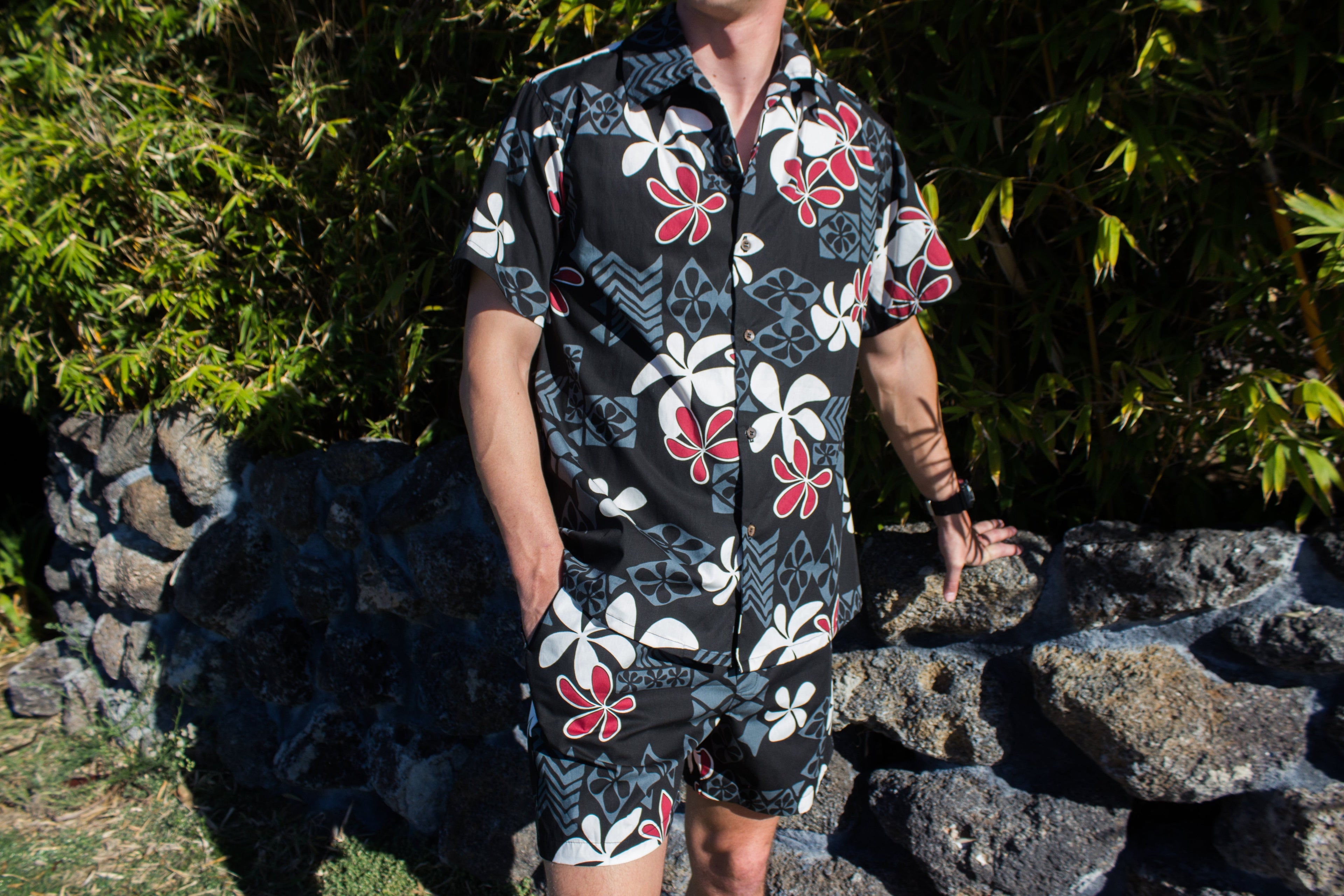 Cabana Set - Night Flower