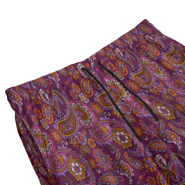 Tiki Oasis 2026 Cabana Set in Purple Paisley