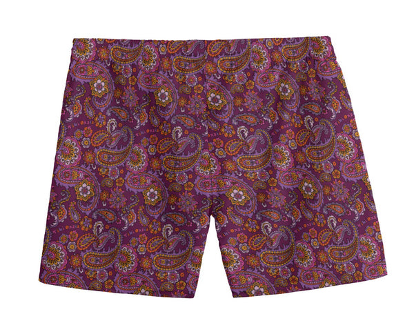 Tiki Oasis 2026 Cabana Set in Purple Paisley