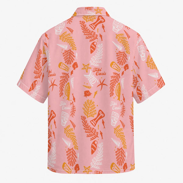 Tiki Oasis Cabana Set in Tiki Oasis 2018 Pink by Michael Uhlenkott