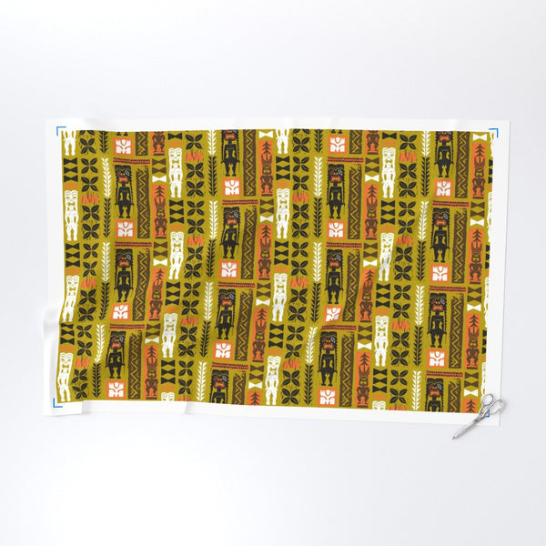 Tank Dress - Chartreuse Tiki