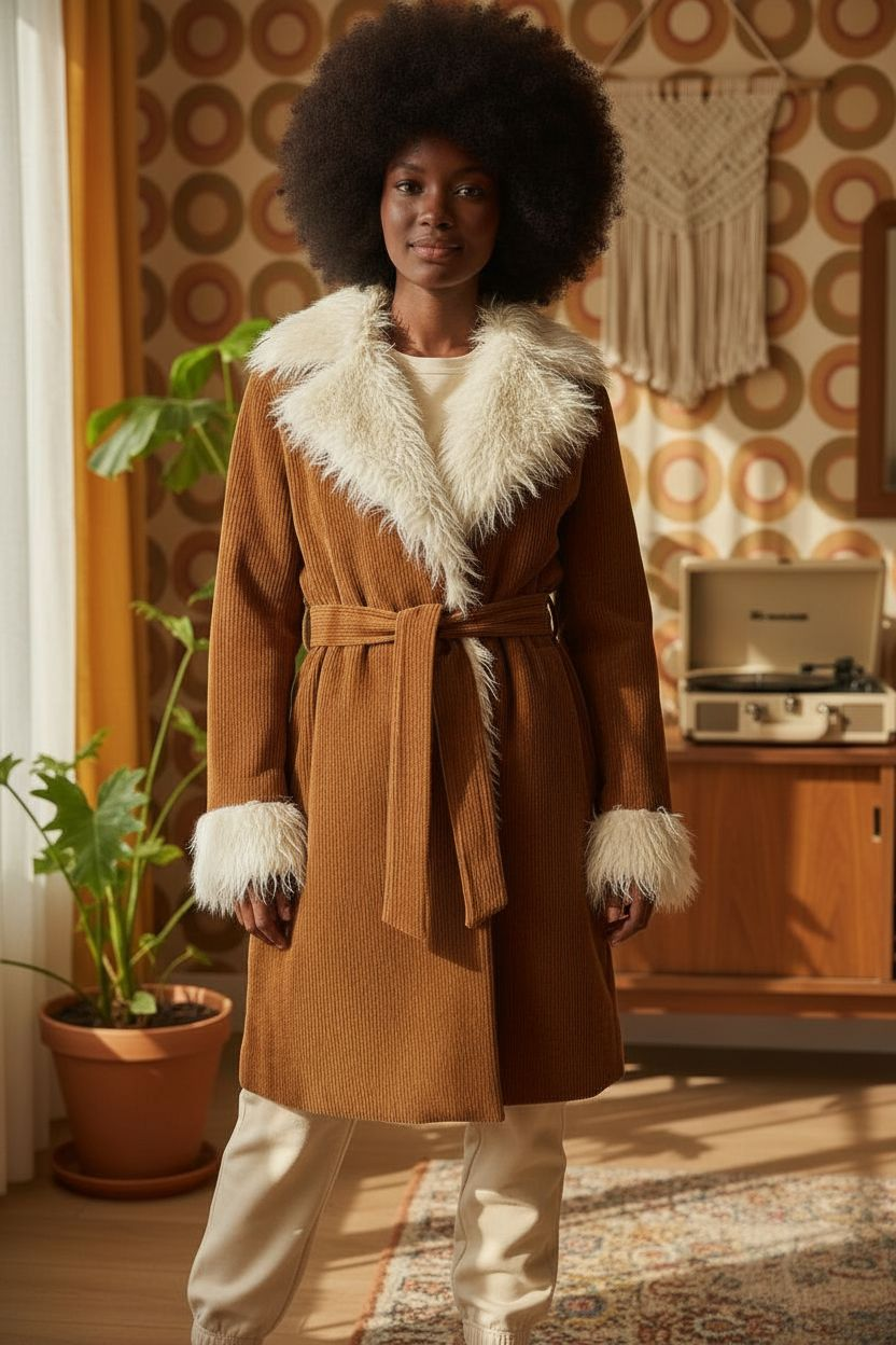 Penny Lane Coat Corduroy 70s – Volcano Designs