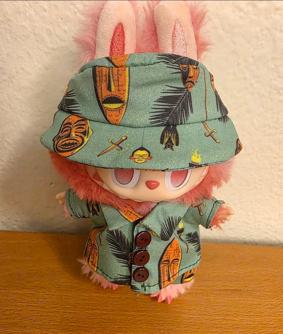 Labubu Outfit Creepy Tiki Jungle Voodoo