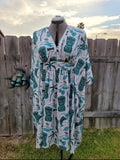 Caftan in SPOONFLOWER FABRIC