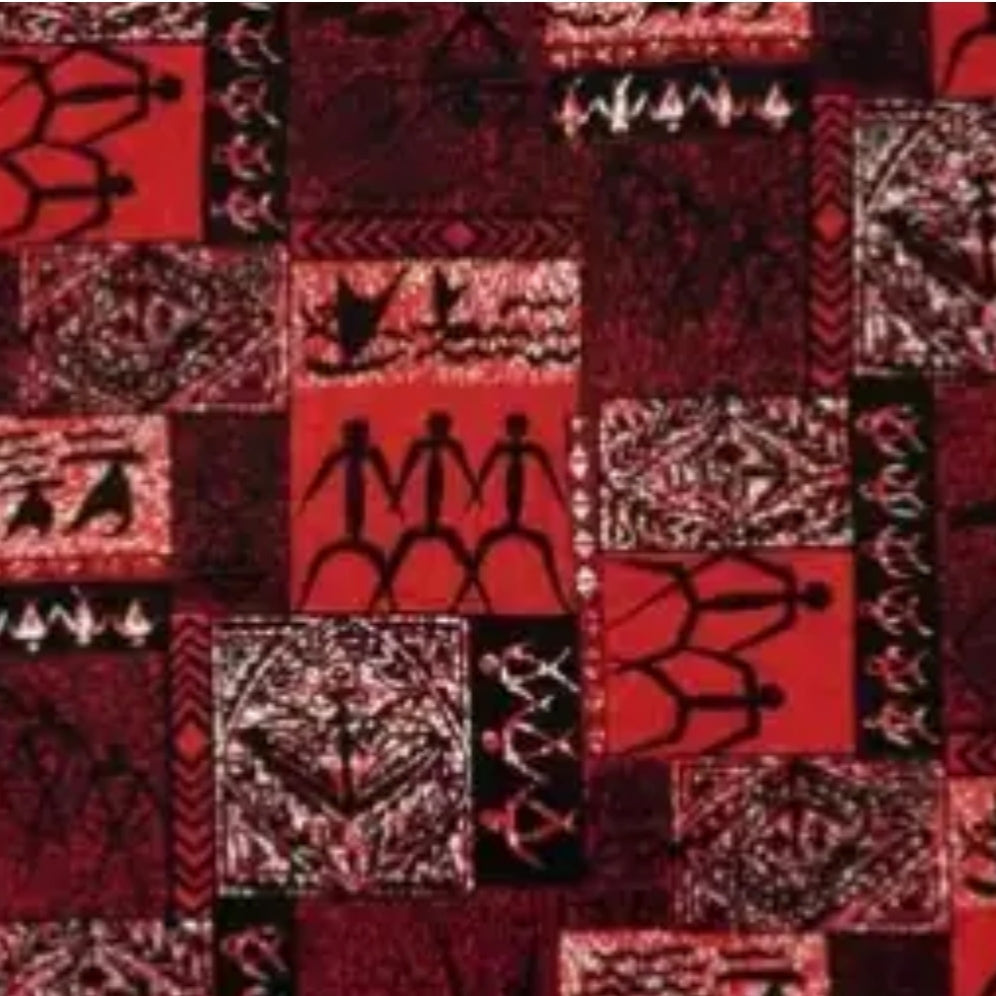 Barkcloth Cabana Set