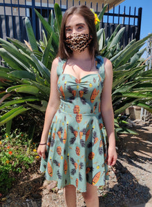 Jungle Voodoo Pinup Dress Creepy Tiki