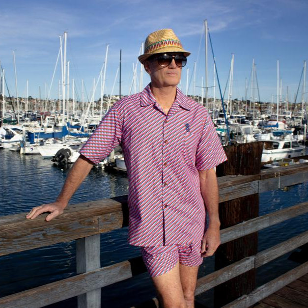 Cabana Set - Tropical Argyle